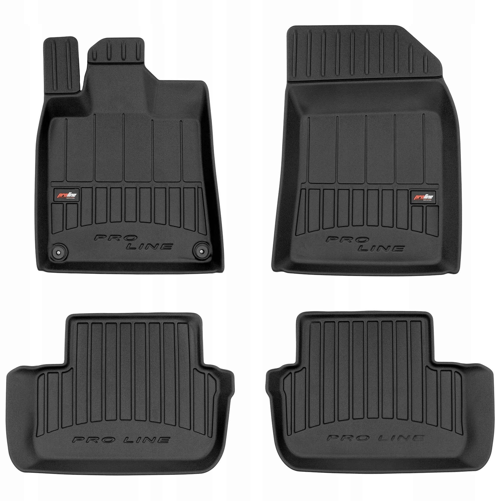 Dywaniki PRO LINE idealnie dopasowane gumowe 3D do PEUGEOT 407 SW 2004-2011