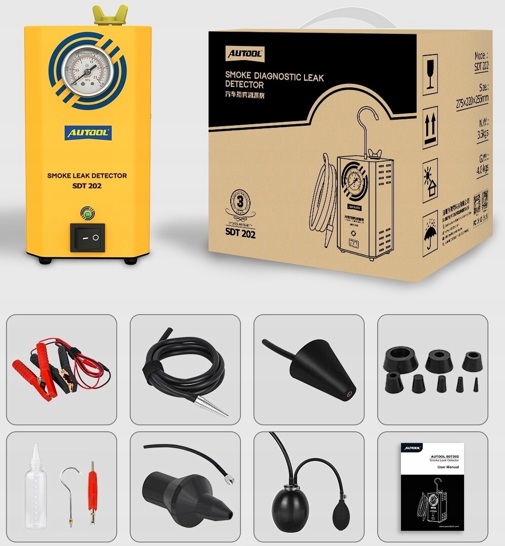 Dymny Tester szczelnosci ukladow Generator dymu Producent code SDT 202