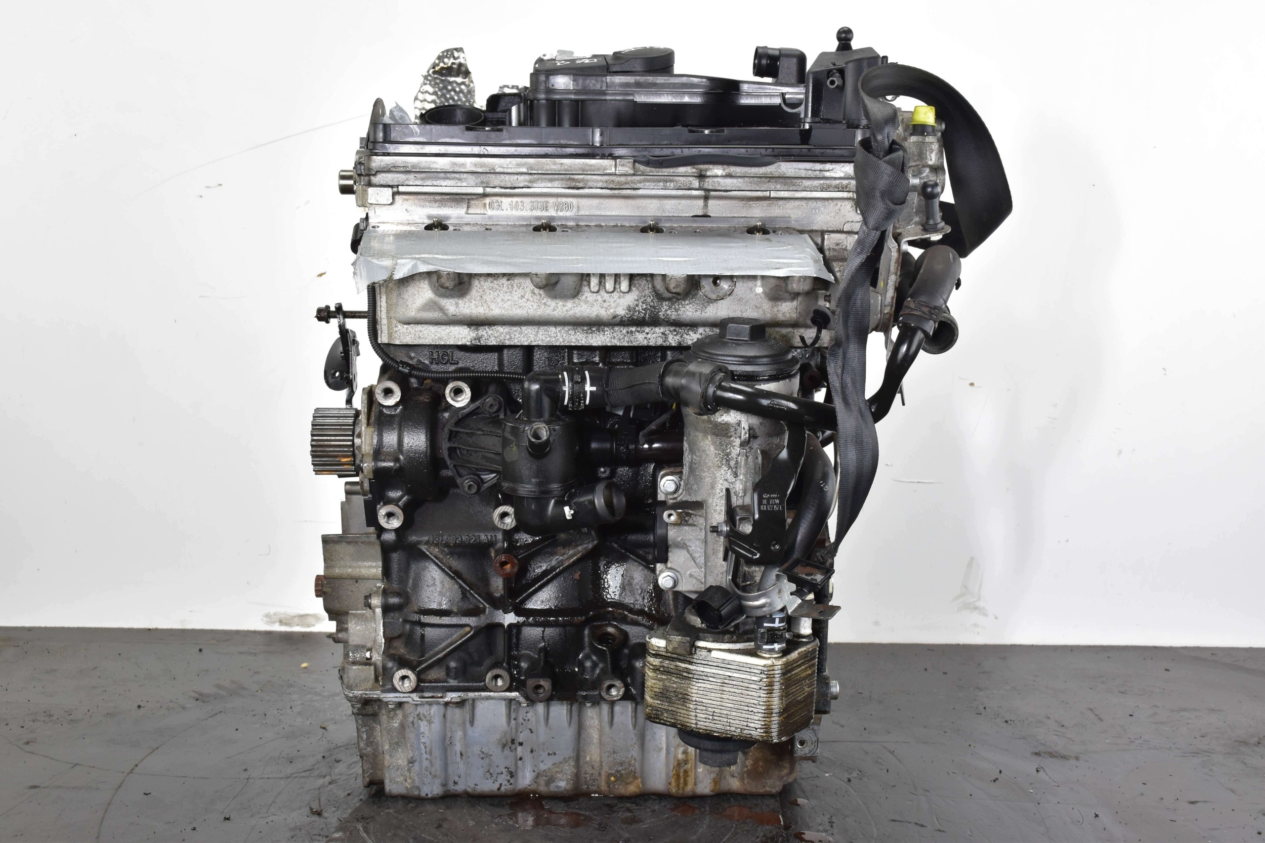engine VW GOLF VI PASSAT CC B6 AUDI A3 8P 2.0 TDI CBA 08-11r @KOMPRESJA @