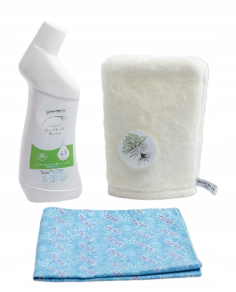 Levně Raypath Sada Mini Koupelna: Bílá rukavice Čistič sunbeam Tekutina na toalety