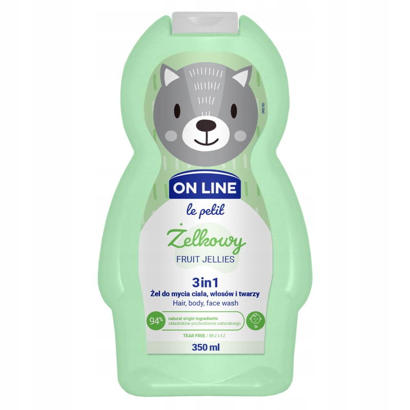 ON LINE LE PETIT 3W1 SZAMPON, ŻEL, PŁYN 350 ML