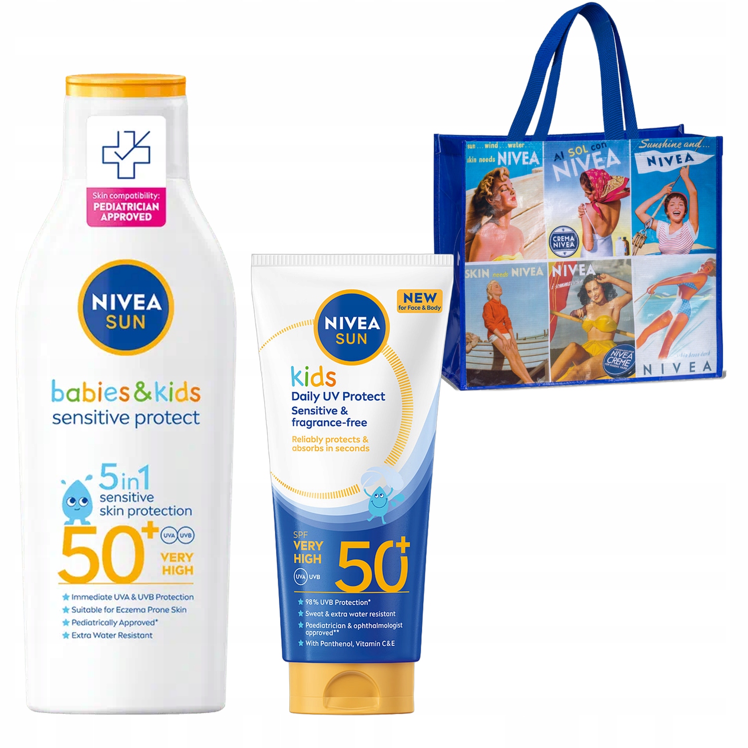 Sun Kids zestaw balsamów SPF 50+ dla dzieci