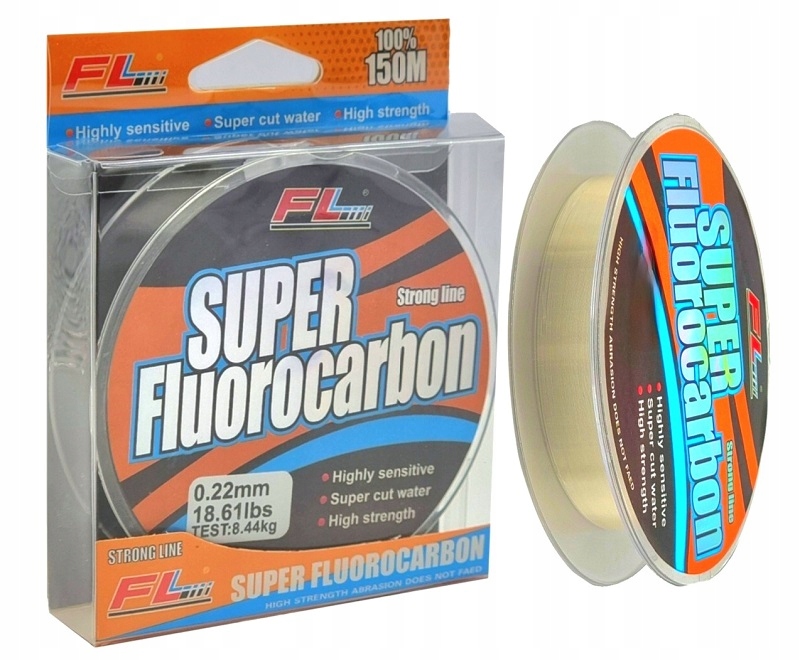 

Żyłka fluorocarbon niewidoczna 150m 0,28mm