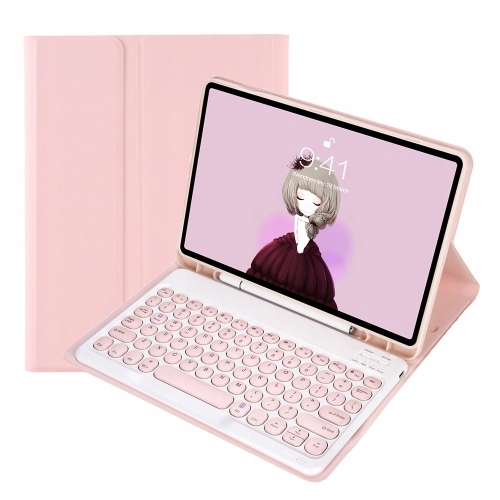 Etui Z Klawiaturą Bluetooth Do Galaxy Tab S6 Lite 2021 2022 2024, Obudowa