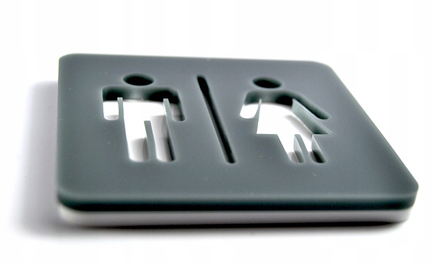 Tabliczka, Znak, TOALETA, WC, Piktogram Marka inna