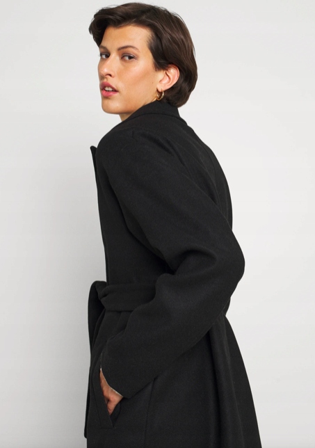 Płaszcz damski VERO MODA VMFORTUNE LONG r. M TALL Kaptur bez kaptura