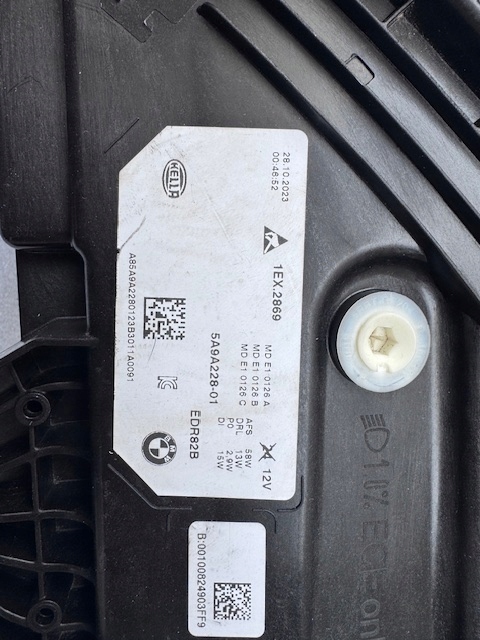 light right BMW X1 U11 2024 Full Led