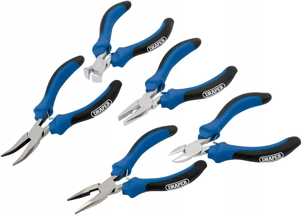 Sada kleští Softgrip, 5dílná