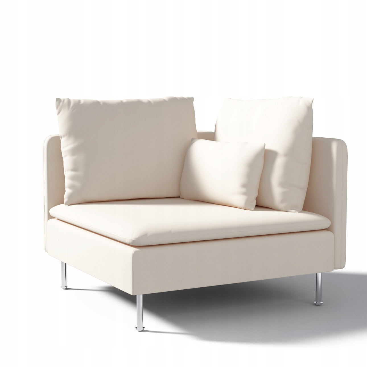 Dekoria Obal na rohovú časť Söderhamn Ikea biely