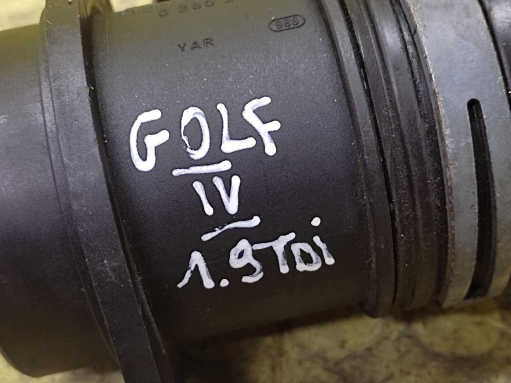 VW GOLF IV 1.9 TDI luftmassenmesser 0280217121