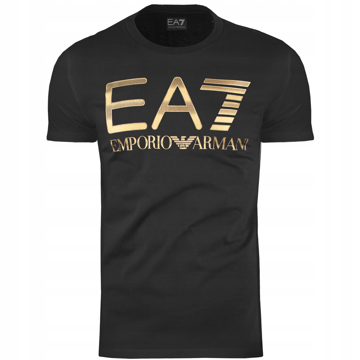 Pánské černé tričko Emporio Armani EA7, vel. M