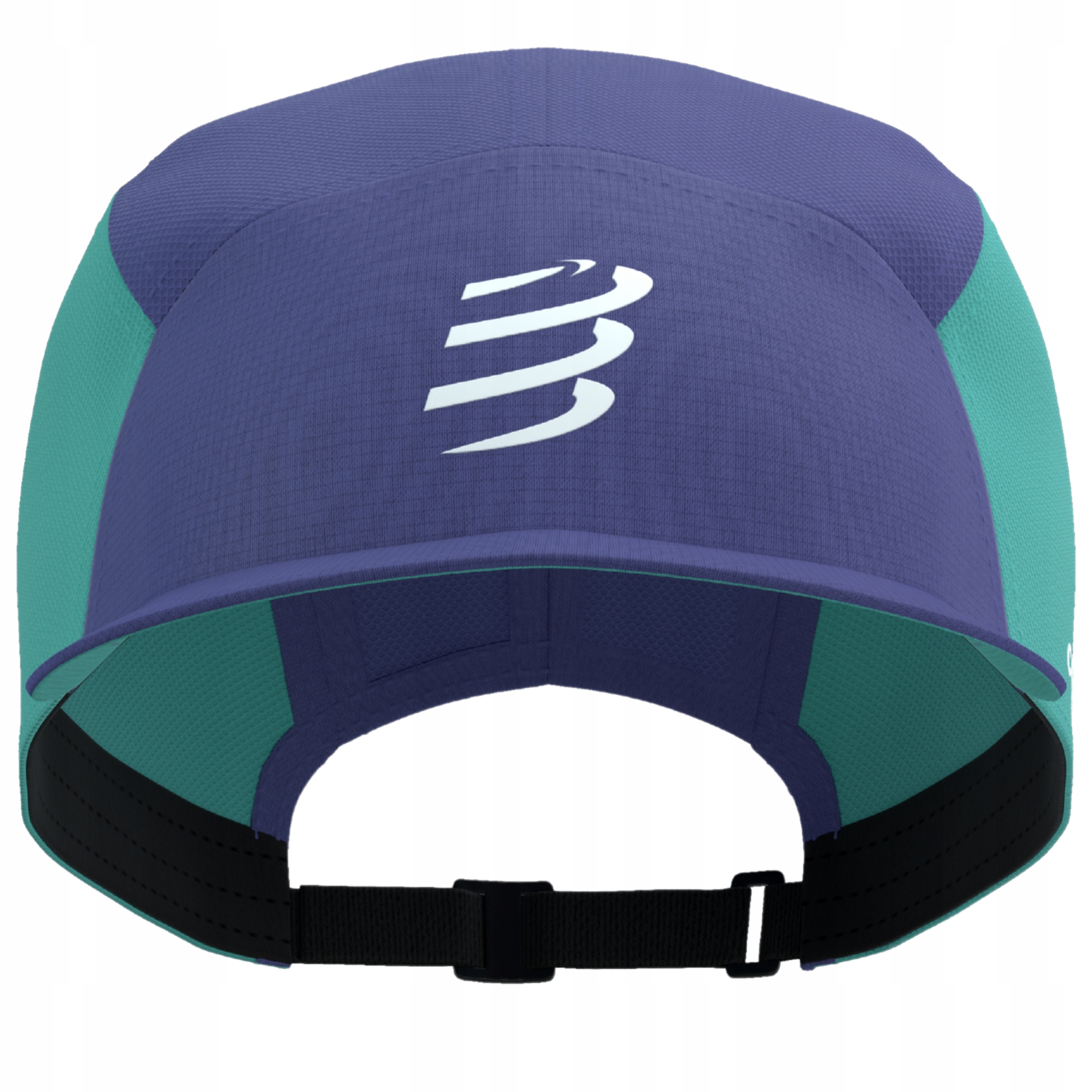 Czapka z Daszkiem do Biegania Compressport 5 Panel Cap Niebieska