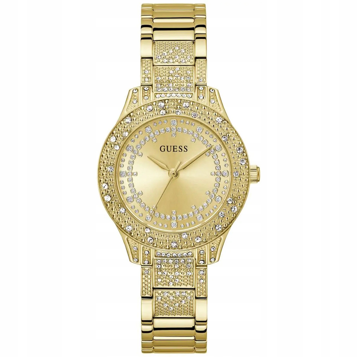 Dámské hodinky Guess GW0746L2 Zirkony zlaté
