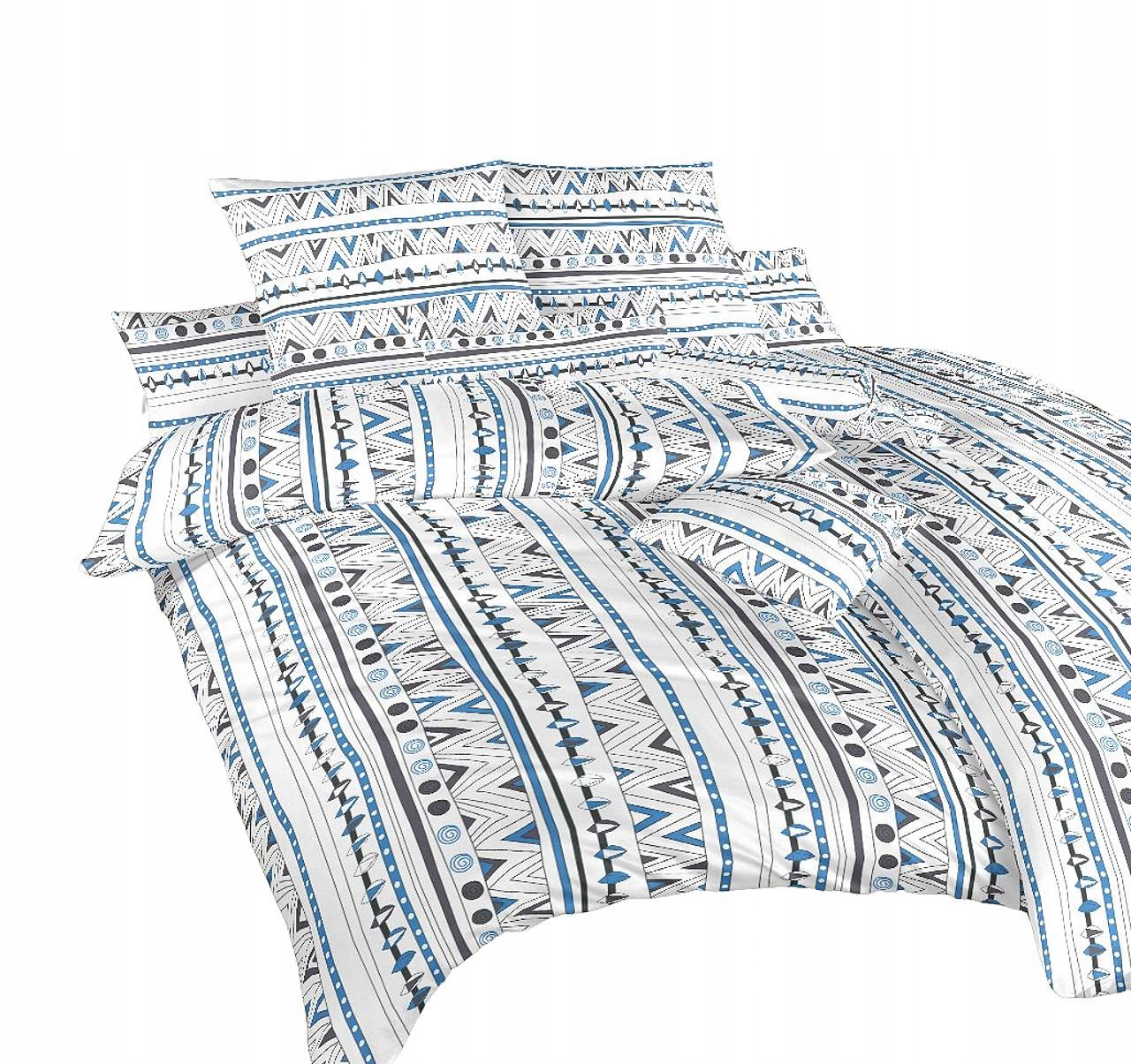 Dadka Povlečení bavlna Indián denim 140x200, 70x90 cm