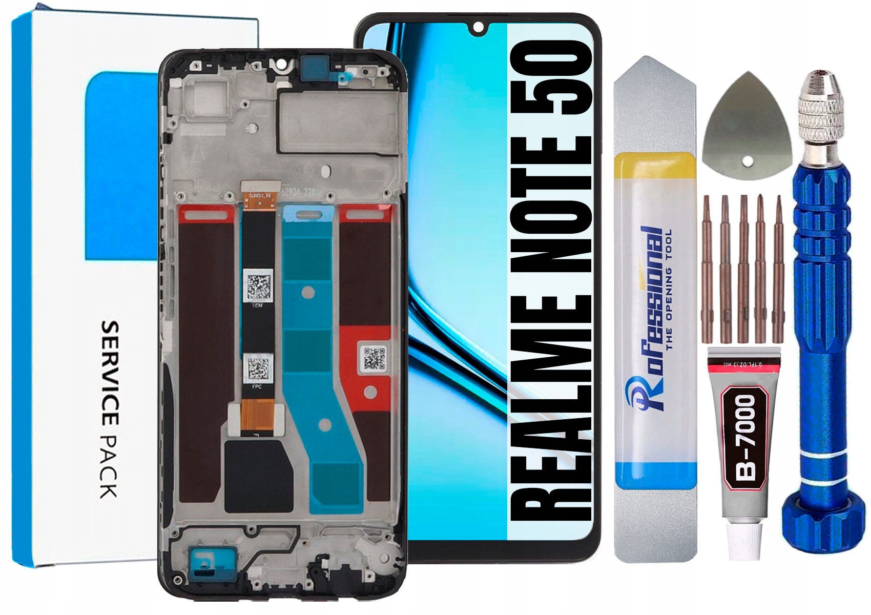 Displej Pro Realme Note 50 Originál LCD Rámeček