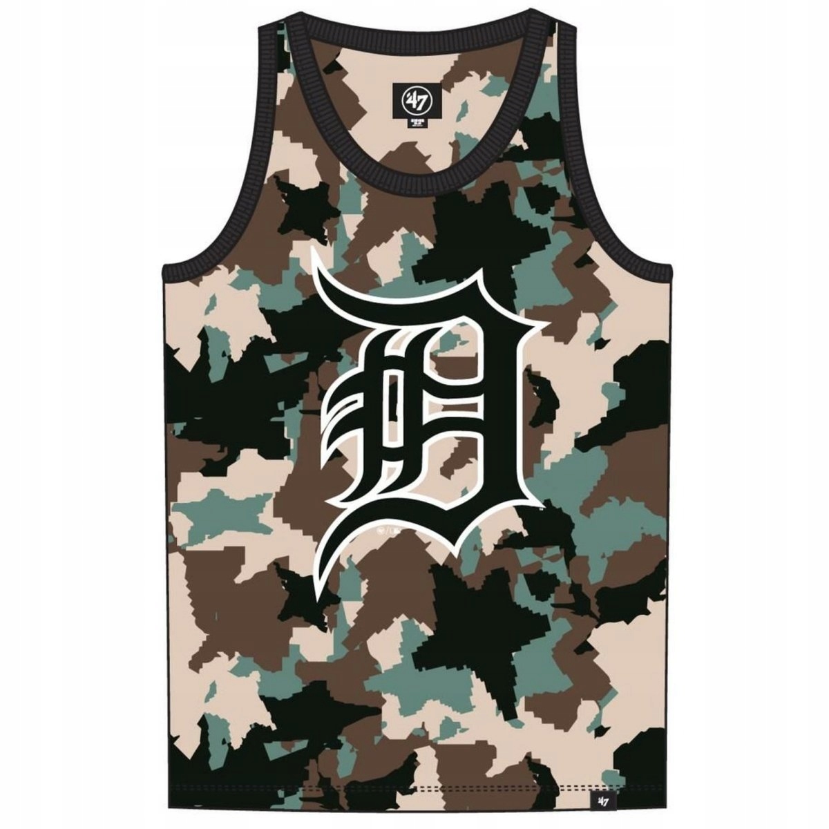 Brand `47 tričko pánské tílko Detroit Tigers 654812 XL