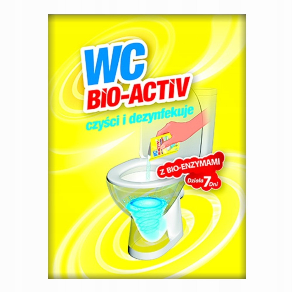 

Wc Bio-Active Saszetki AntyOdorowe do Toalet Eko