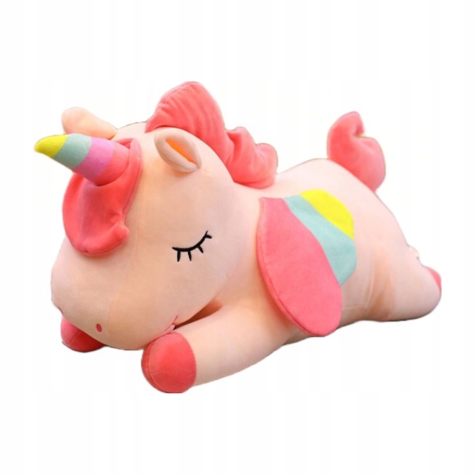 

Maskotka Pluszak Unicorn Jednorożec Różowy 50 cm