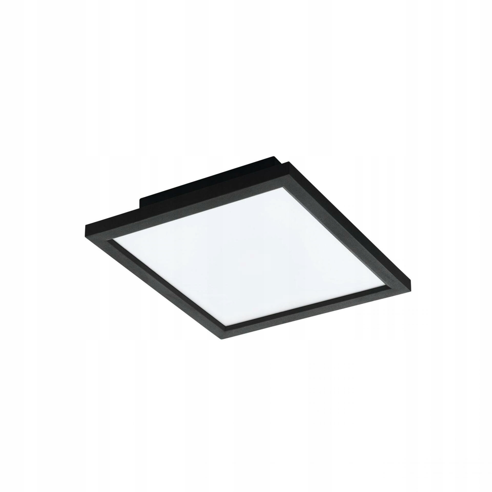 Led stropné svietidlo Eglo Salobrena-z 30x30 cm 15,2W čierne Smart