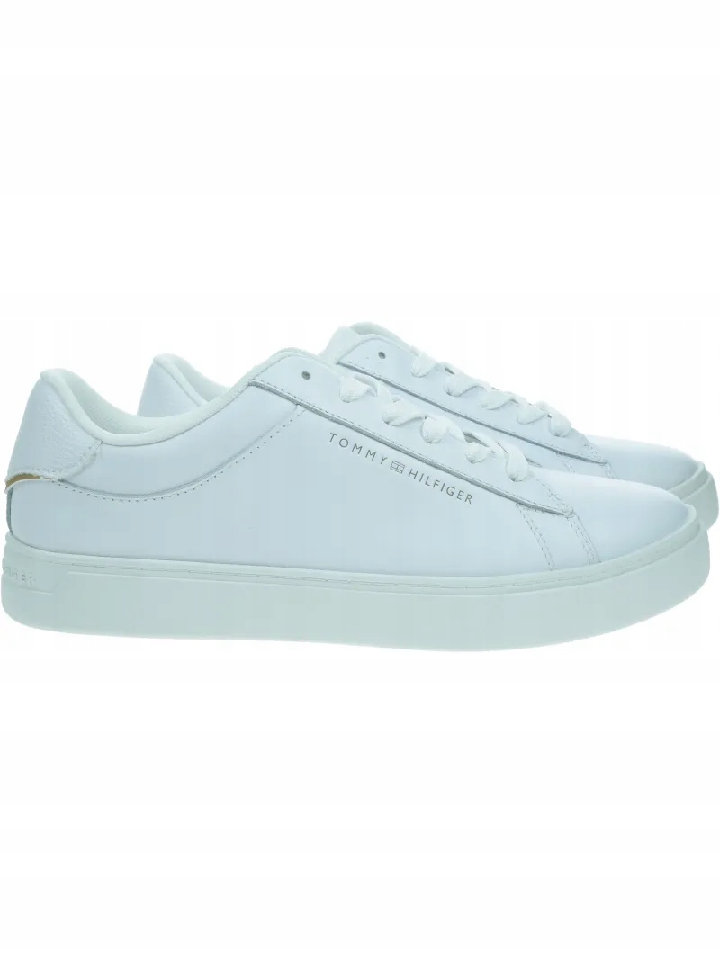 Bílé tenisky Tommy Hilfiger Essential Court Sneaker FW0FW08320 Ybs 37