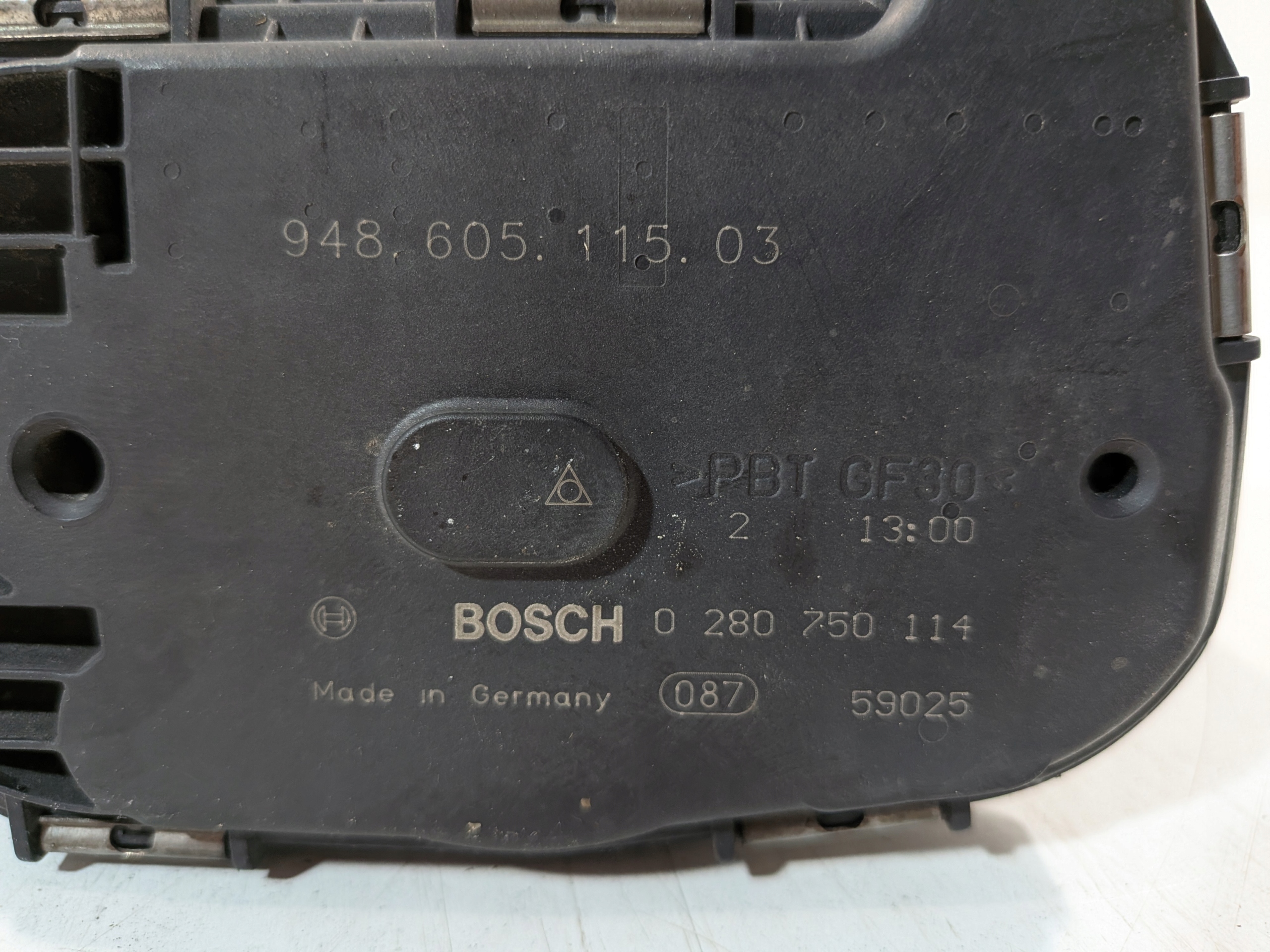 valvola a farfalla OE 0280750114 Porsche Cayenne 1 e 9PA 02-10