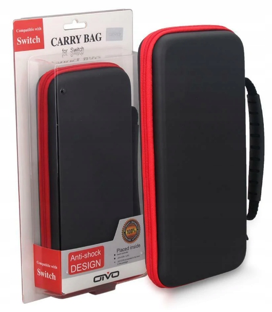TORBA TRANSPORTOWA OTVO PODRÓŻNA DO SWITCH 12X25X4 CM CZARNA