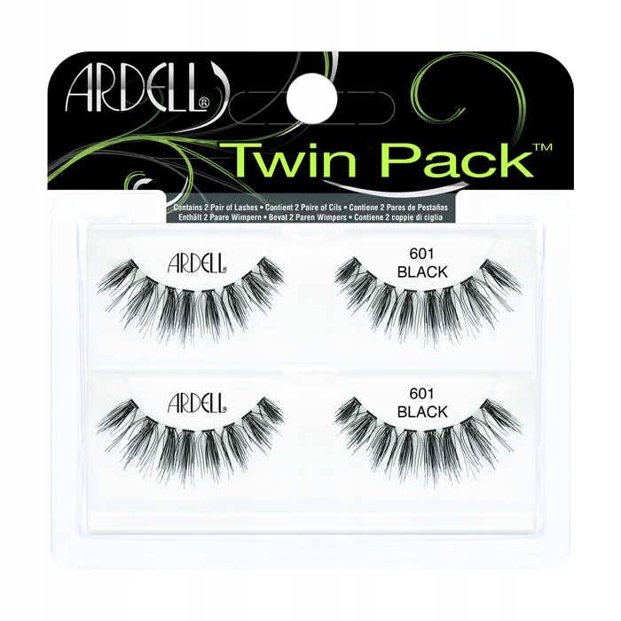 

Ardell Twin Pack Sztuczne rzęsy na pasku 601 Black