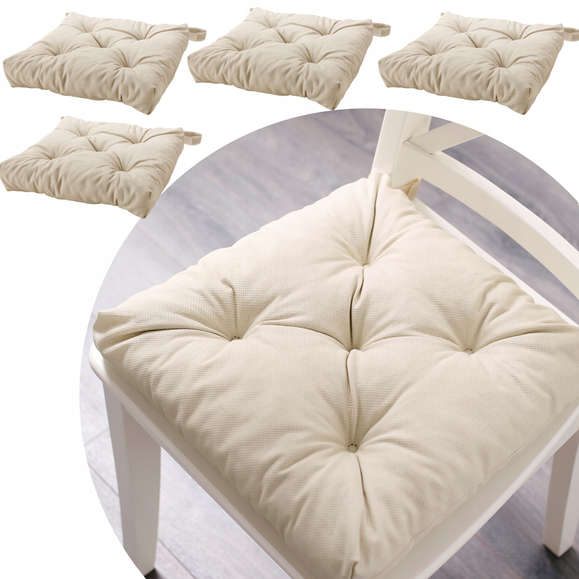 

Ikea Malinda 4szt Poduszka na Krzeslo Dekoracyjna