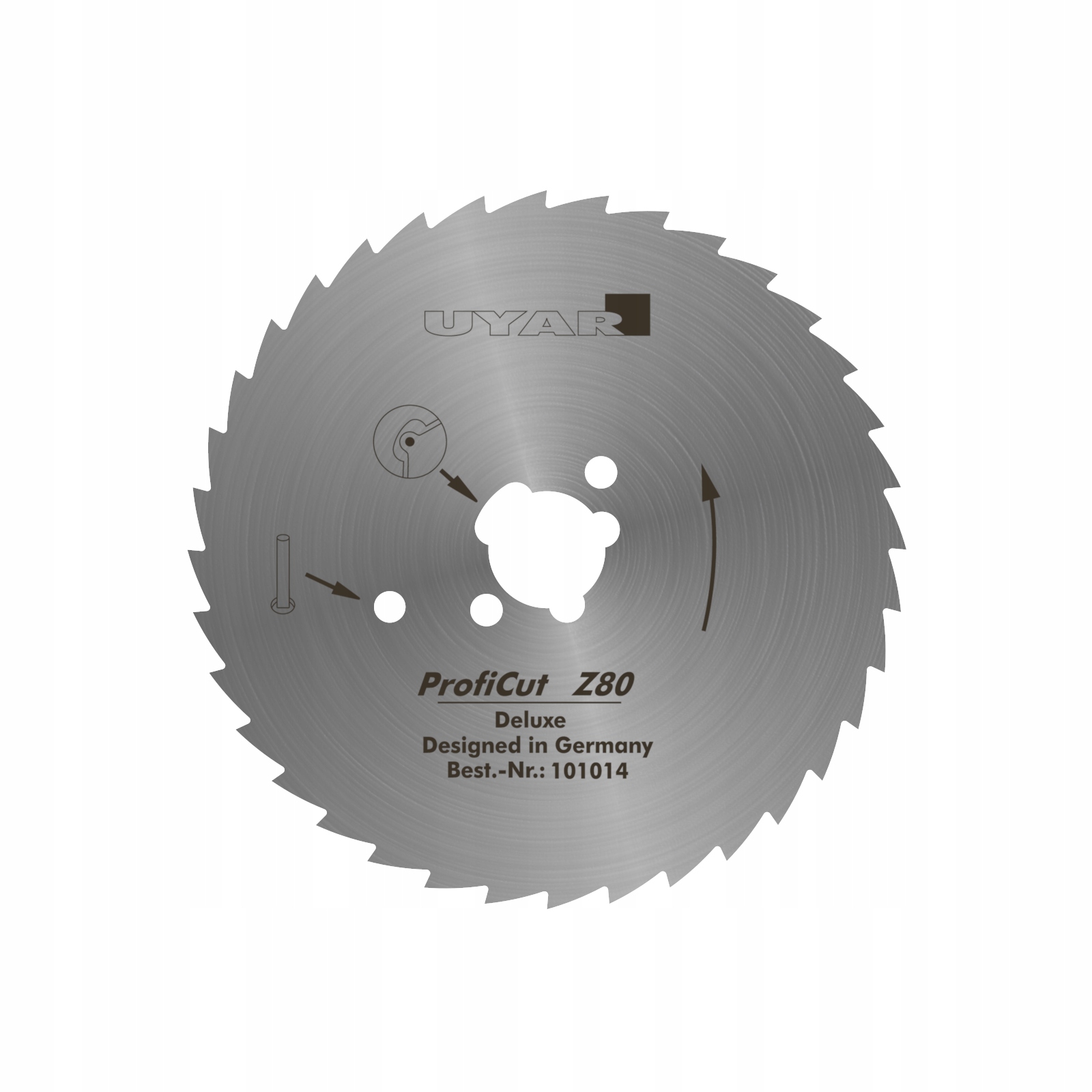Ostrze ząbkowane UYAR 80mm, oryginalne, ProfiCut Z80 Deluxe (2 gen.)