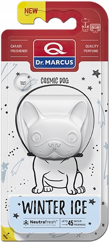 

Dr.Marcus Zapach samochodowy Winter Ice Cosmic Dog