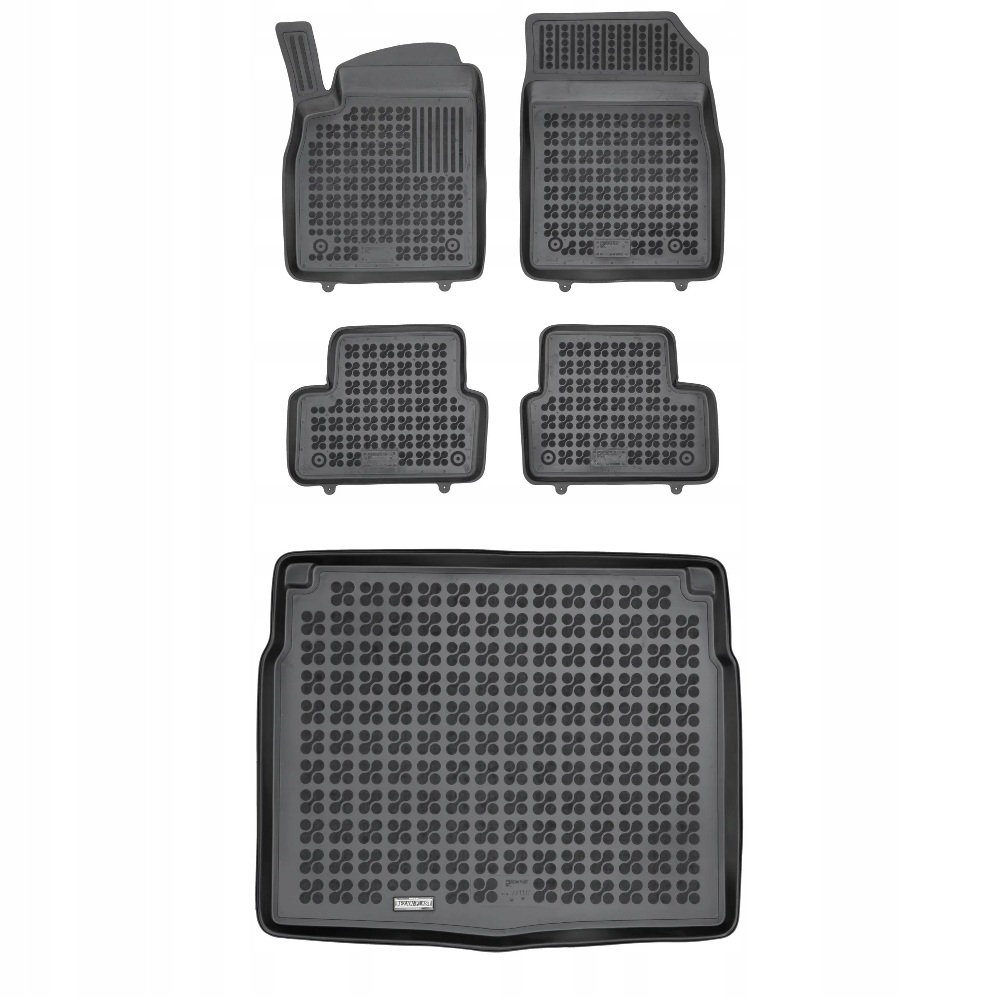 Gumová sada kobercov a rohoží Opel Astra IV J 2009-2015 Hatchback