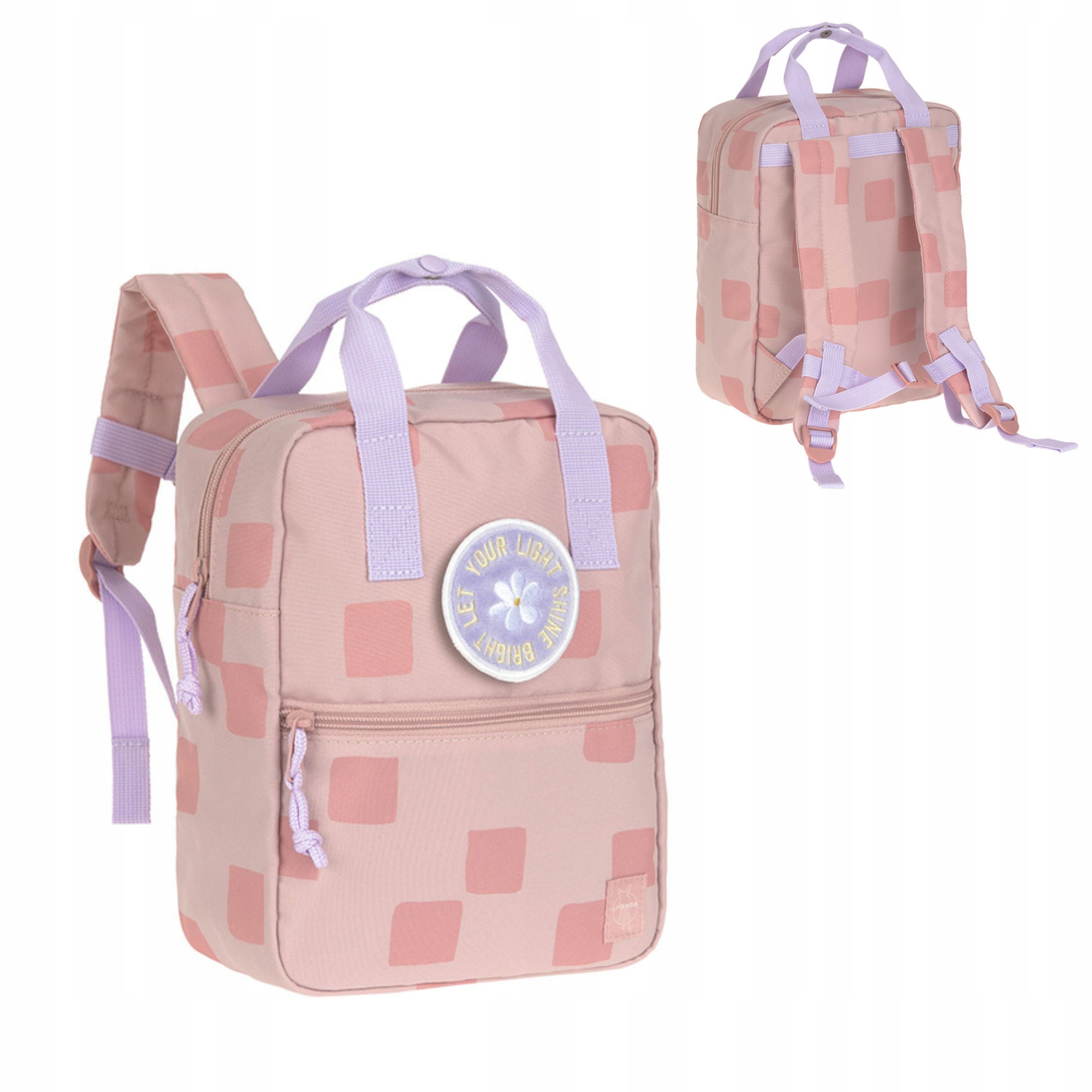Lassig Plecak mini kwadratowy Pattern Party Rose Lassig