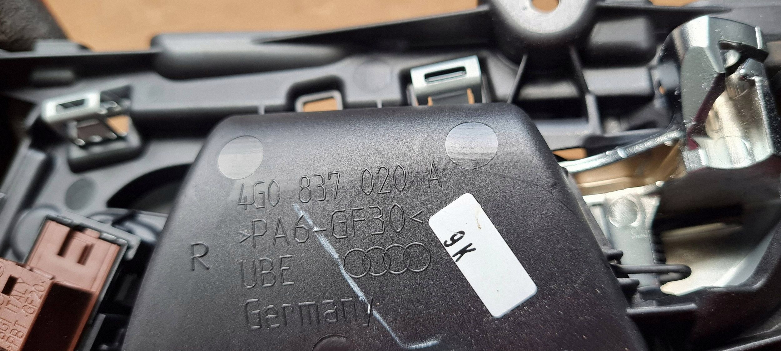 A6 C7 4G handle door right right front inner 4G0837020A