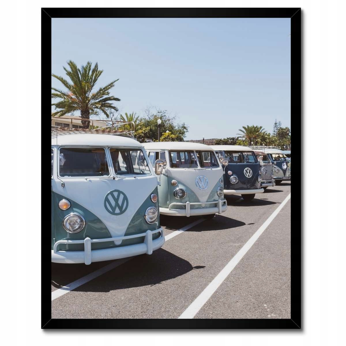 Plakáty v rámu 40x50 Volkswagen Transporter Vw
