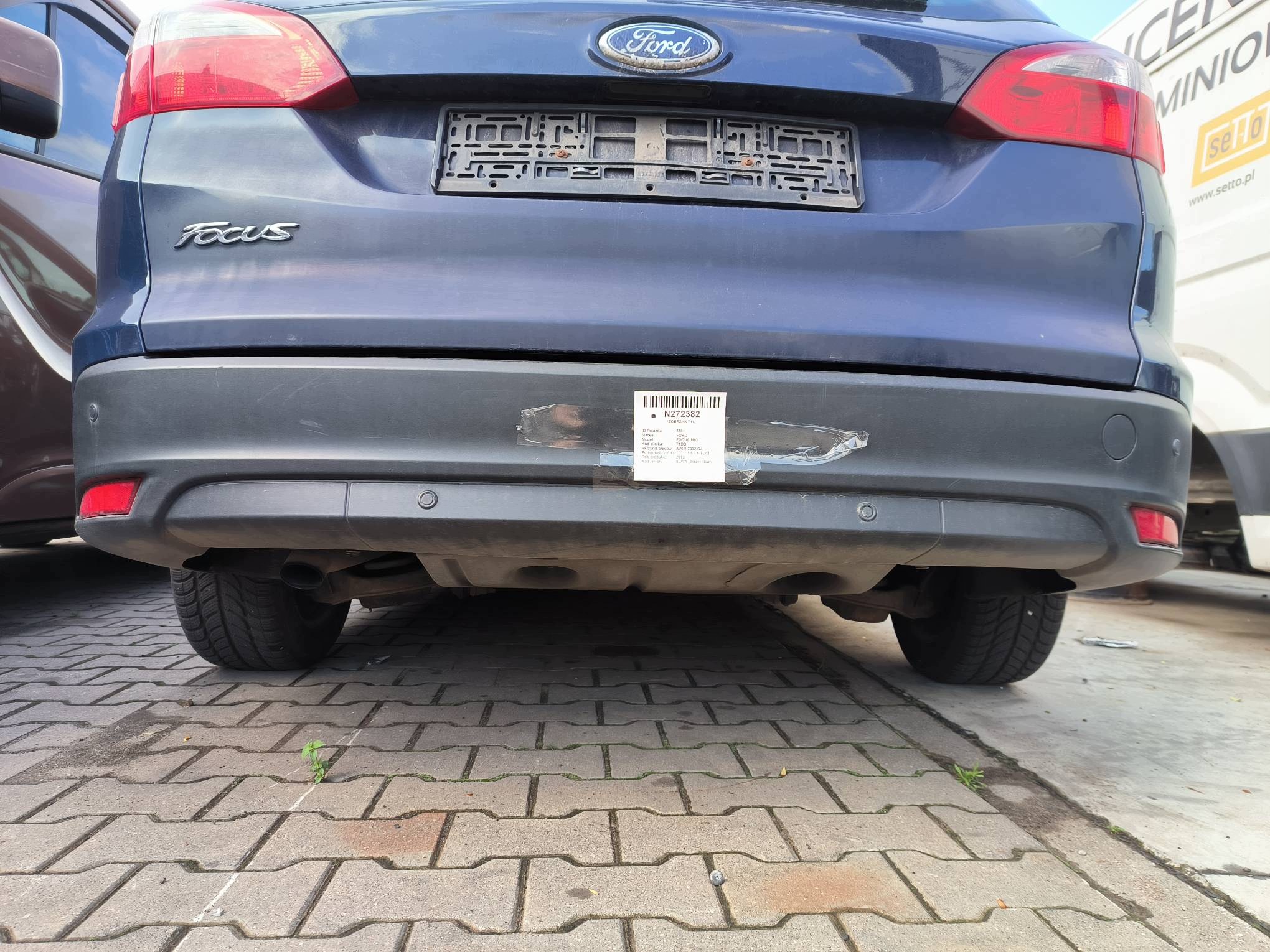 Paraurti posteriore FORD FOCUS MK3
