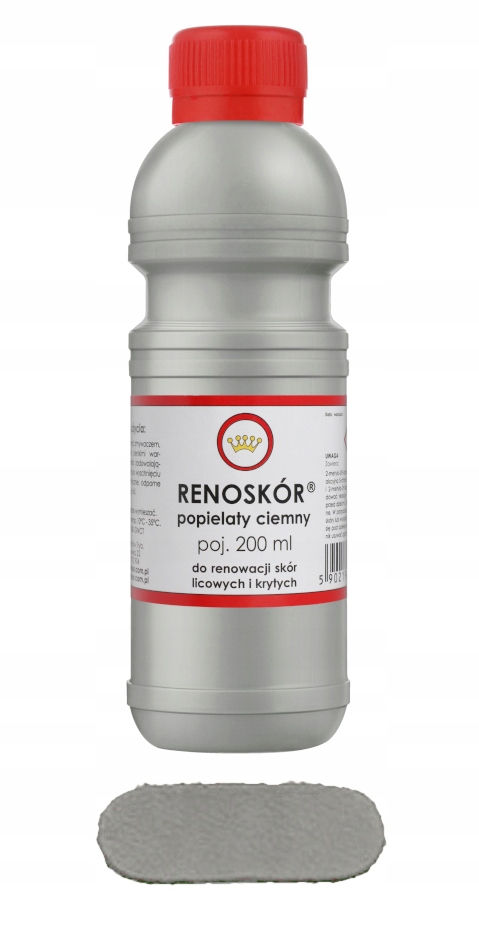 

Renoskór Farba Lakier Do Skóry Popiel Ciemny 200ml
