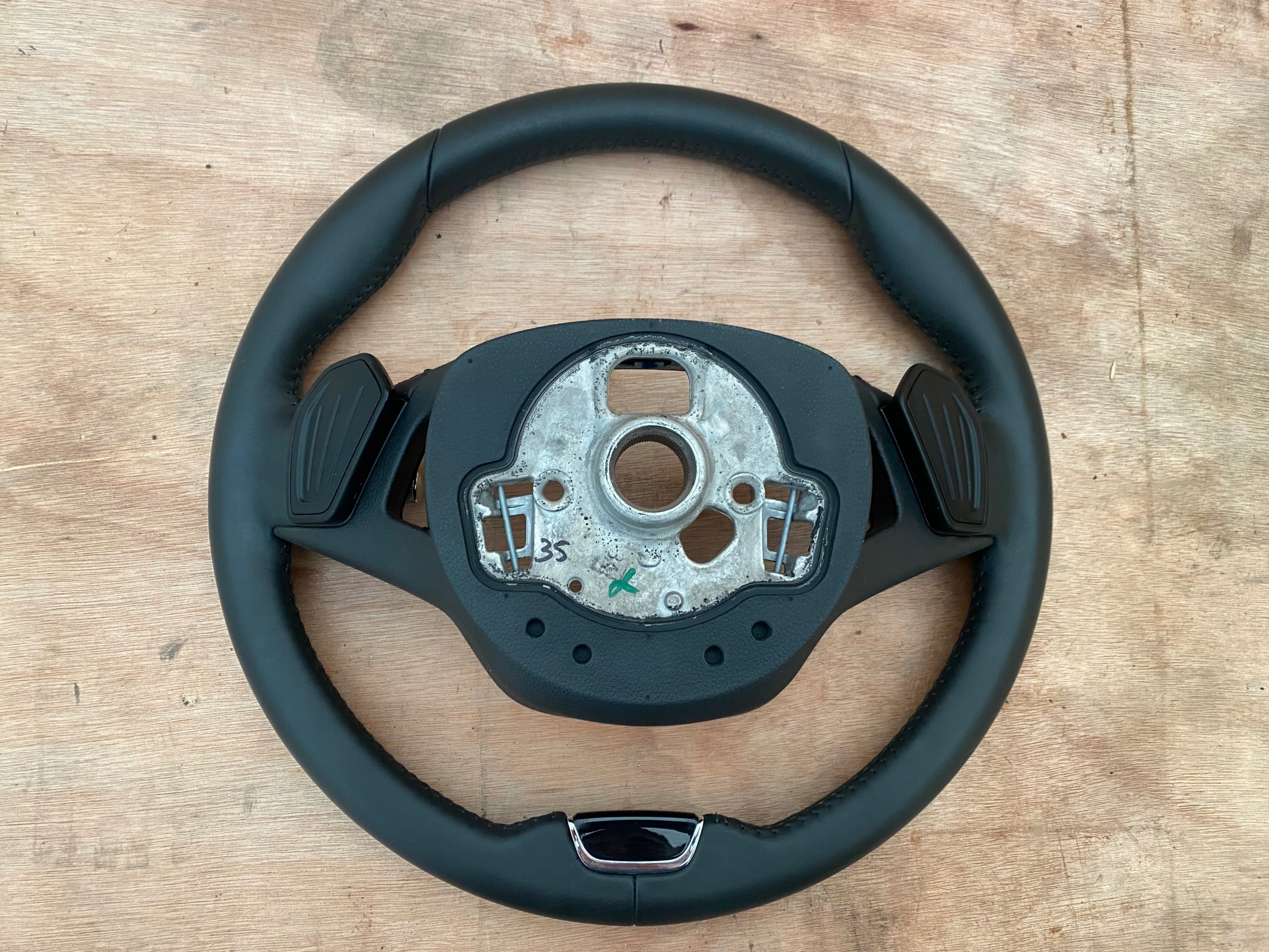 SKODA OCTAVIA IV 4 steering wheel, leather with shifting