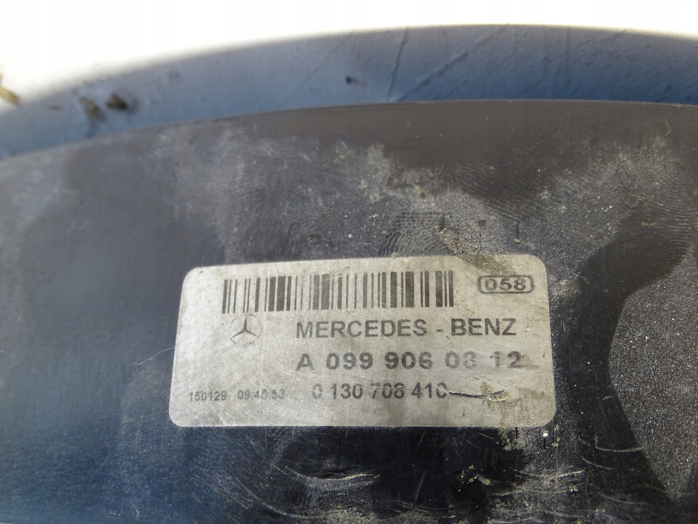 support panel for radiators pillar radiator fans MERCEDES C-KLASA W205 1.6D