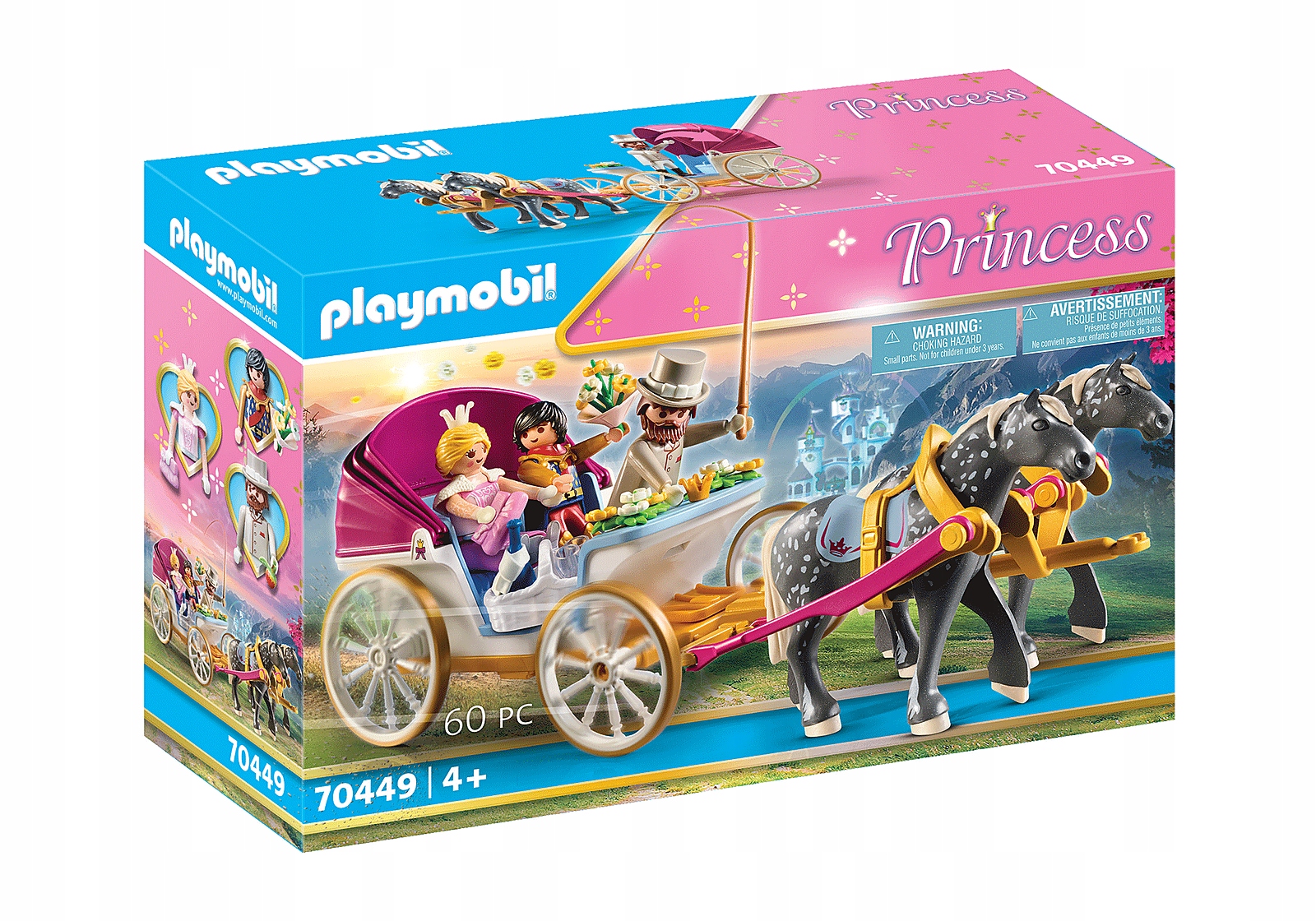 

Playmobil 70449 Princess Romantyczna bryczka
