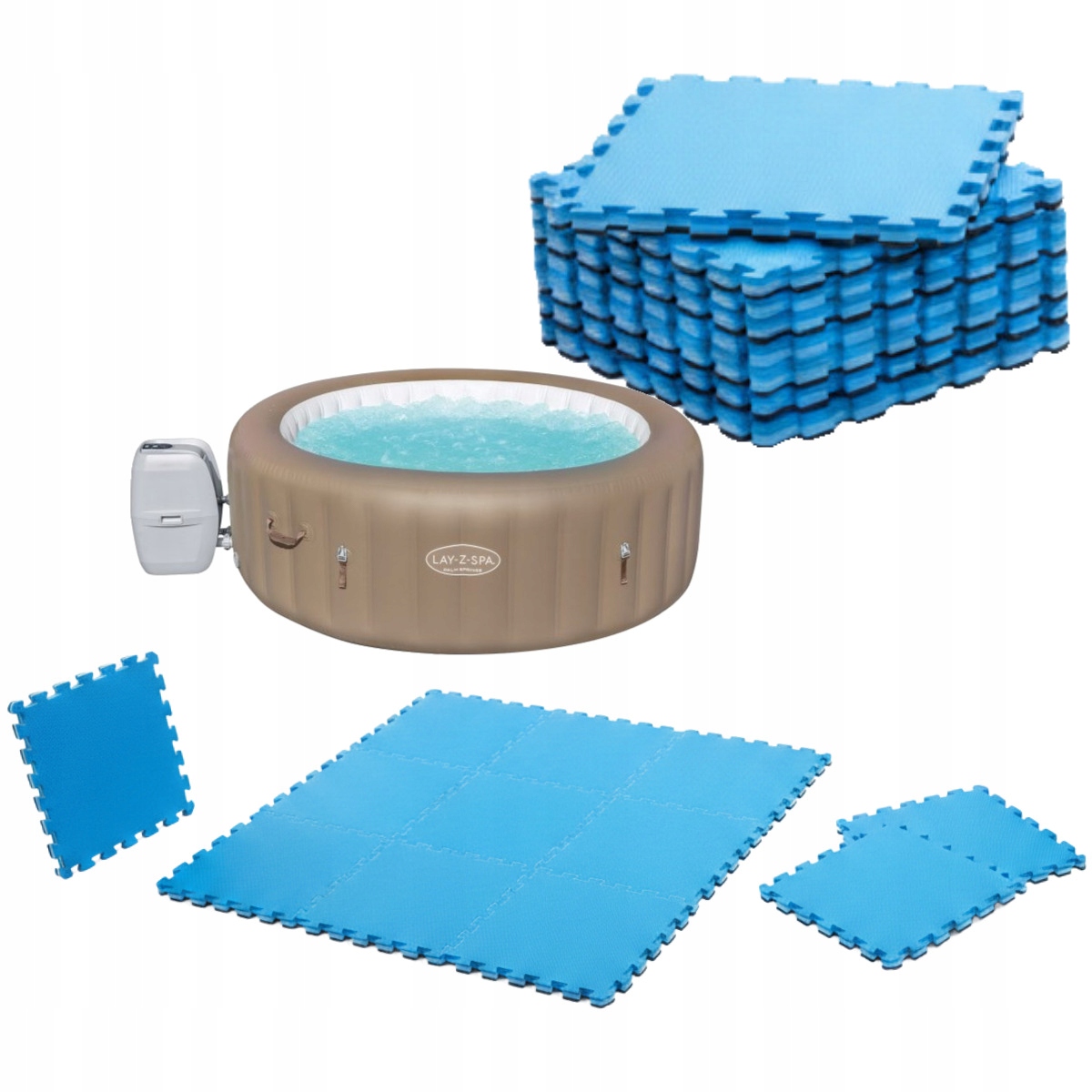 Pěnová podložka pod podlahu Lay-Z-Spa pro Bestway 60017, měkká izolace