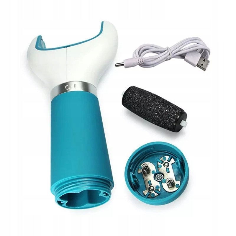 ELEKTRYCZNY PILNIK DO STÓP PIĘT TARKA + ROLKI 1szt+kabel USB usuwa modzele