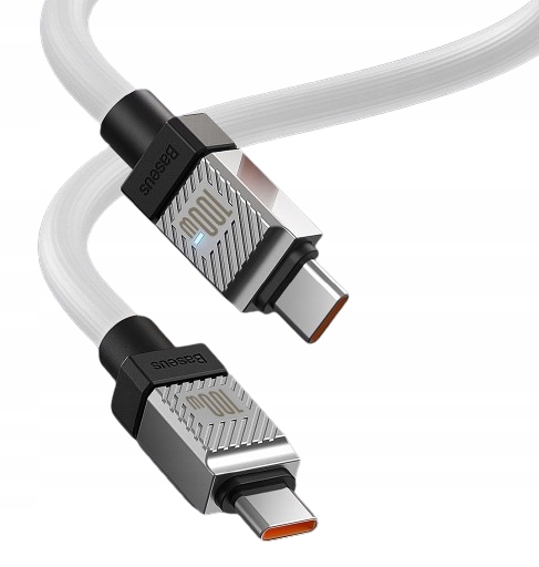 BASEUS MOCNY KABEL USB-C SZYBKIE ŁADOWANIE PRZEWÓD TYP-C PD 100W QC 5A 2M