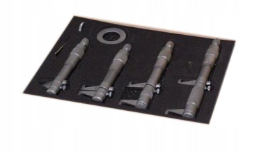 Sada vnitřních mikrometrů z kovu 4 kusy mikrometrů 5-100