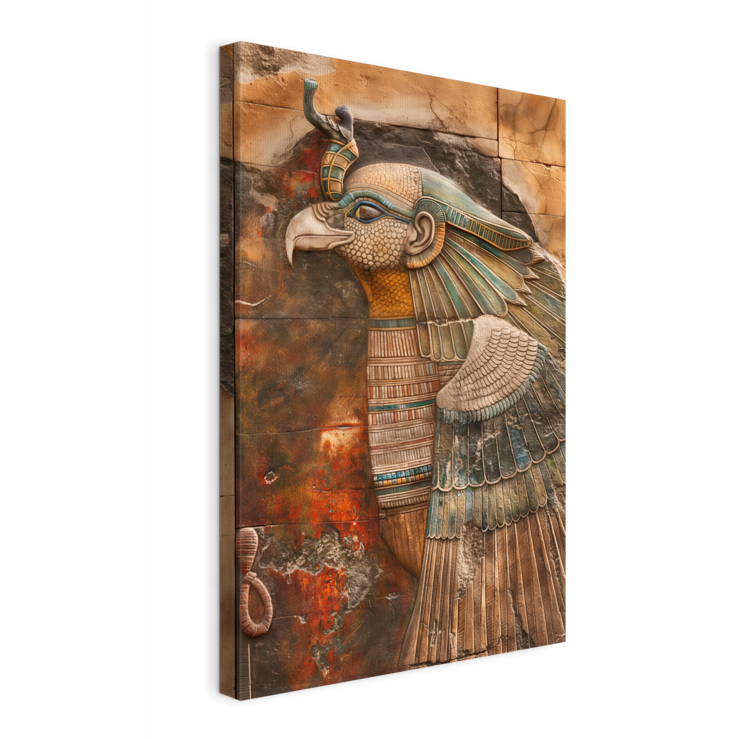 Obraz na plátně Egyptský sokol Kámen do obývacího pokoje Ložnice 70x100