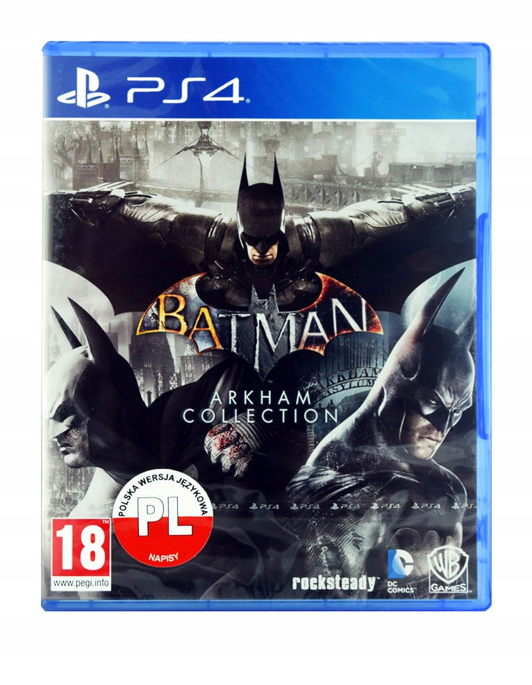 

Batman Arkham Collection PS4 PS5 Polskie Napisy