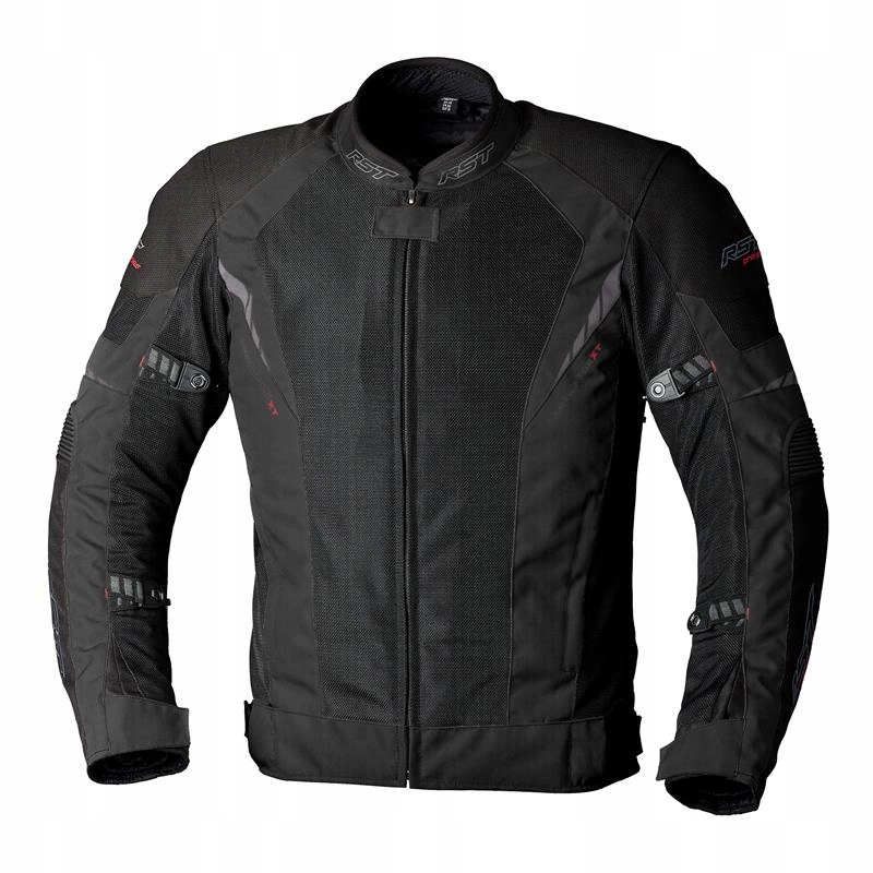 Textilná motocyklová bunda Rst Ventilator-xt Black čierna Darčeky