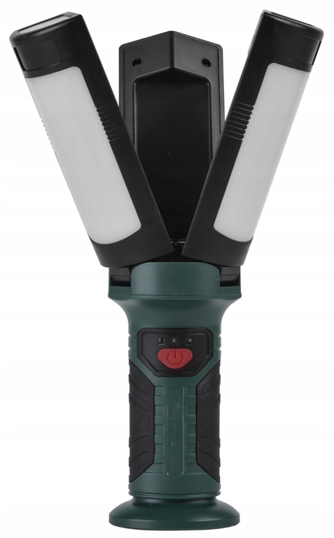 Akumulatorowa lampa robocza Led 600 lm Rozkładana z magnesem 2200mAh czarna
