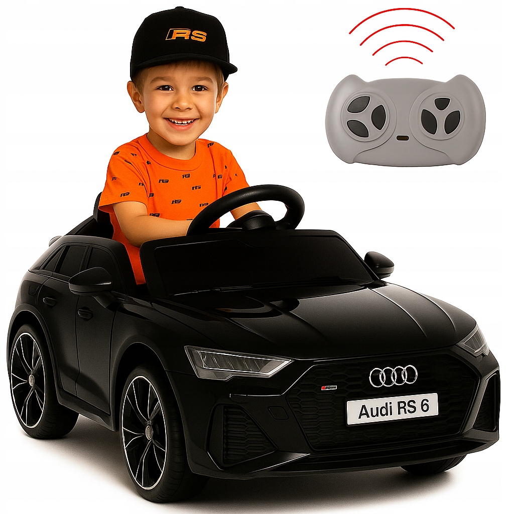 Auto elektryczne Na Akumulator 4x4 dla dzieci Audi RS6 MP3 Bluetooth pilot
