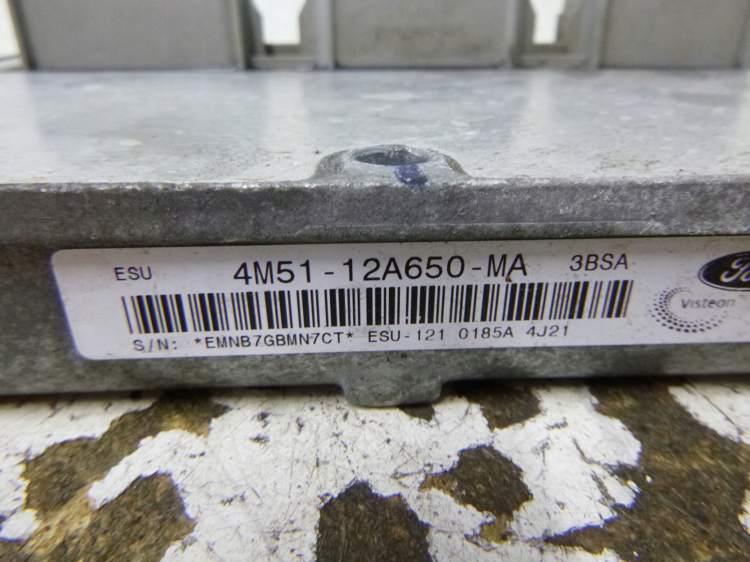 module computer control unit of the engine Ford C MAX 1.8 2004r. 4M51-12A650-MA