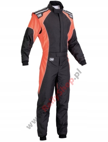Kombinéza Omp KS-3 Fluo veľ. 60 čierno-oranžová